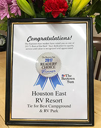 2017 People's Choice Award for Best Campground and RV Park